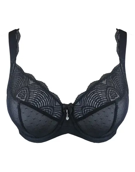 SugarShape Podprsenka 'Clara Lace'  čierna