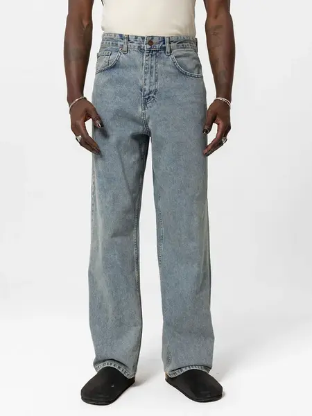 VAMOS CLO Džínsy  modrá denim