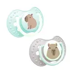 LOVI Cumlík silikónový dynamický capichill chlapec 0-6m 2 kusy