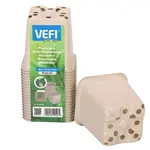 Štvorcový kvetináč 8 cm béžová 20/balík