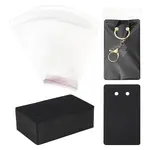 100Pcs Paper Keychain Display Cards