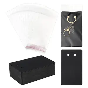 100Pcs Paper Keychain Display Cards
