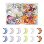 100Pcs Transparent Glass Pendants