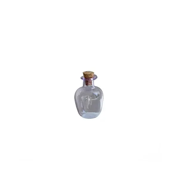 Miniature Glass Empty Wishing Bottles