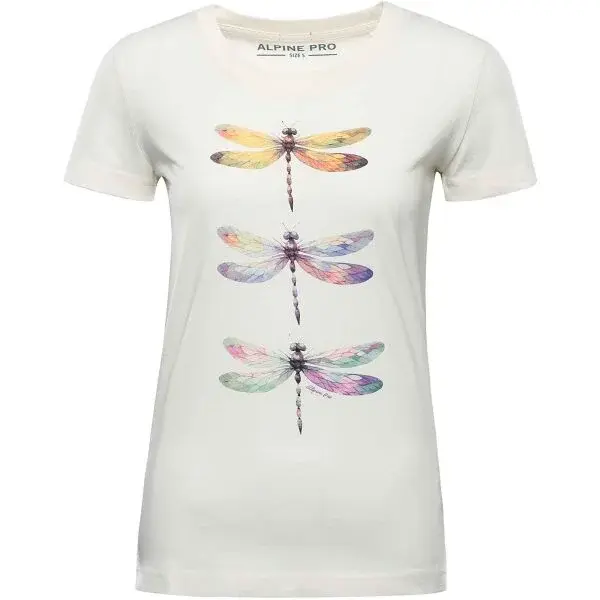 ALPINE PRO VRASA Dámské triko, bílá, velikost
