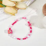 1Pc Acrylic Beaded Mobile Straps for Women