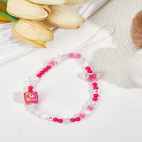 1Pc Acrylic Beaded Mobile Straps for Women