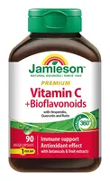 Jamieson Vitamín C PREMIUM s bioflavonoidy 600 mg 90 kapslí