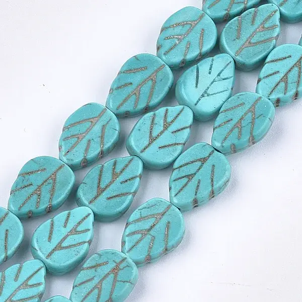 Synthetic Turquoise Beads Strands