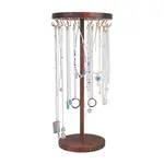 Wood Hanging Necklace Organizer Display Stands