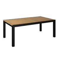 Ambia Garden ZAHRADNÍ STŮL, dřevo, kov, 200-300/76/110 cm