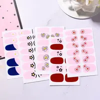 Flower Series Full Cover Nail Decal Stickers