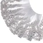 2 Yards Polyester Embroidery Flower Lace Trim