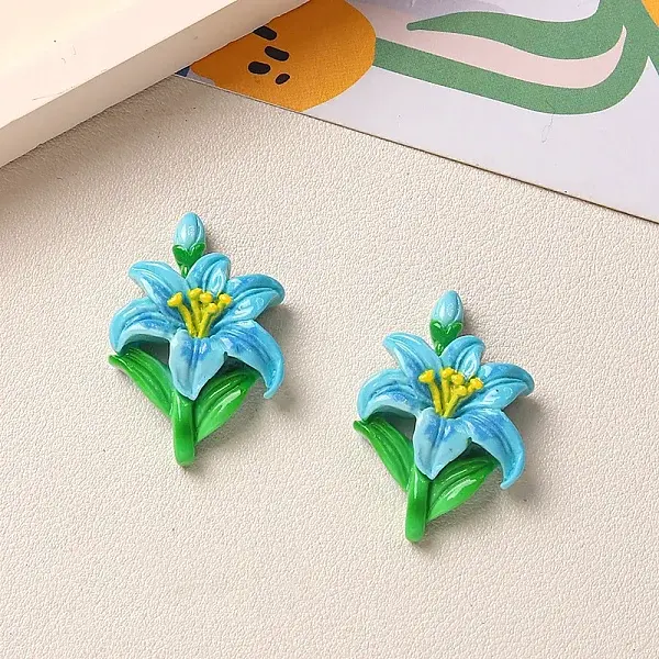 Opaque Resin Cabochons