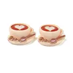 Coffee Theme Opaque Resin Decoden Cabochons