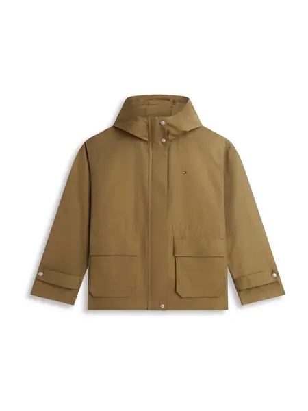 TOMMY HILFIGER Prechodná bunda  olivová