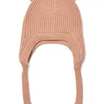 Dětská vlněná čepice Liewood Aviana Baby Bonnet oranžová barva, LW19415