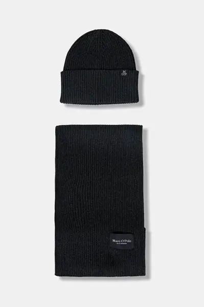 Bavlněná čepice a šála Marc O'Polo