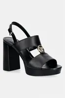 MICHAEL Michael Kors sandály kožené Erin Platform Sandal