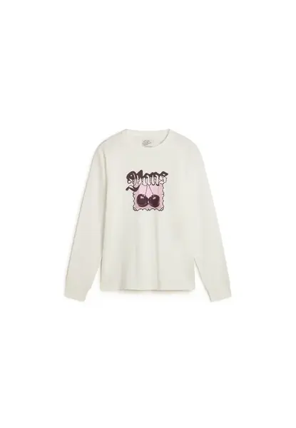 VANS Tričko 'Cherrylace'  baklažánová / rosé / biela