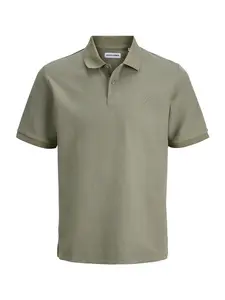 JACK & JONES Tričko 'JJEAUSTIN'  kaki