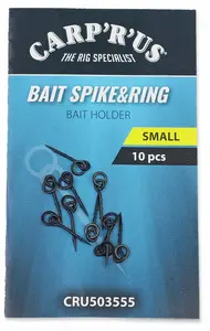 Carp´r´us trn na nástrahu bait spike & ring 10 ks - s