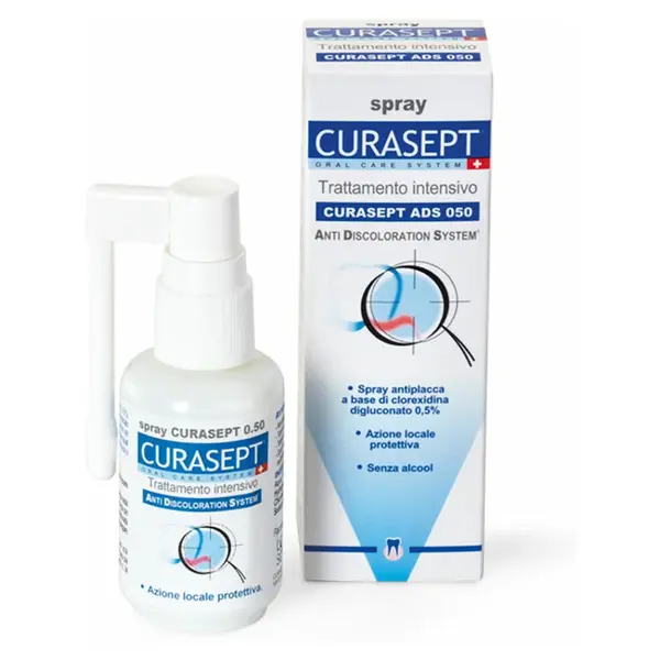 CURASEPT ADS 050 Ústní sprej 0,5%CHX 30 ml