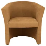 Ti'me KŘESLO, textil, světle hnědá