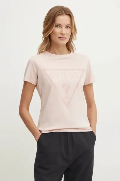 Bavlněné tričko Guess