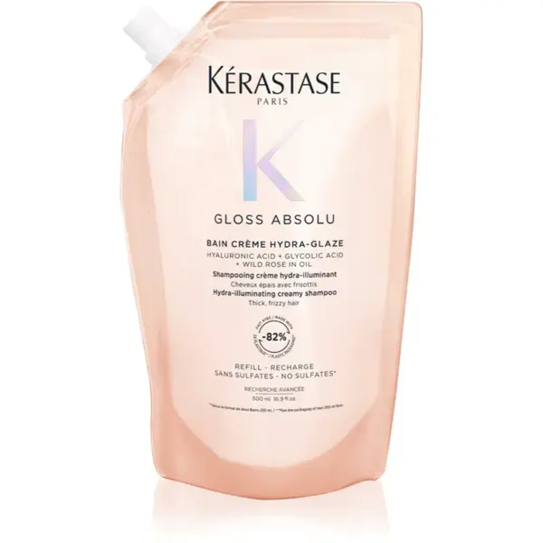 Kérastase Gloss Absolu šamponová lázeň pro lesk a hebkost vlasů Refill 500 ml