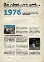 Narodeninové noviny 1976 s vlastnou fotografiou a textom, S textom