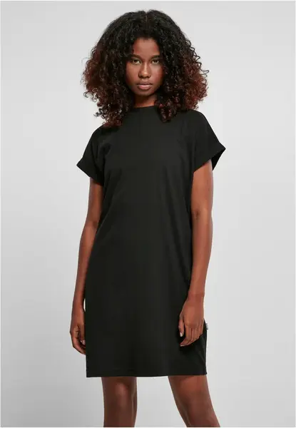 Women's Rainbow Tee Dress Black