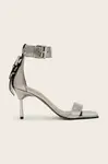 AllSaints Kožené sandály AllSaints Noir Mid Sandal