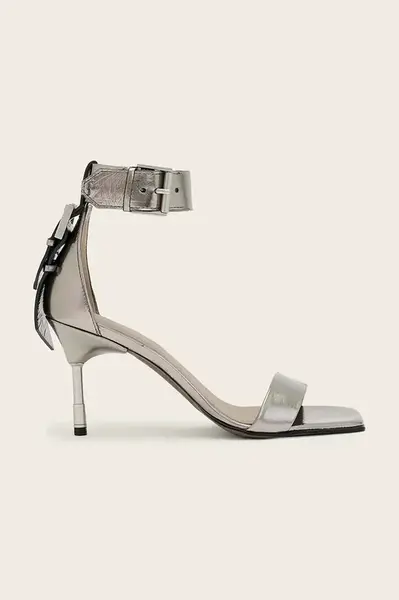Kožené sandály AllSaints Noir Mid Sandal