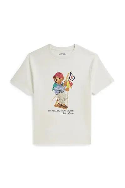 Dětské bavlněné tričko Polo Ralph Lauren