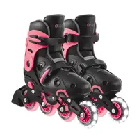 Globber Nastavitelné inline brusle 34-37 Black-Coral Pink