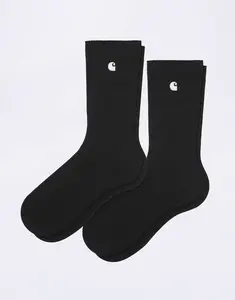 Carhartt WIP Madison Pack Socks Black/White + Black/White