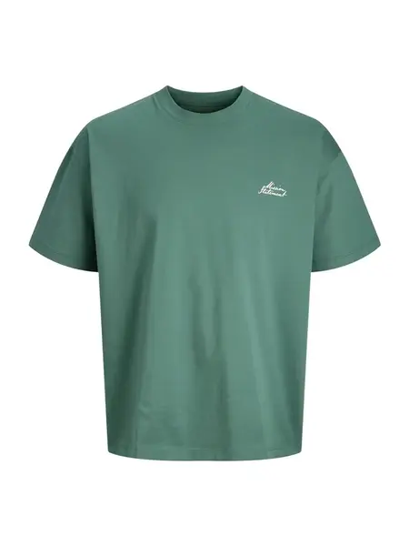 Jack & Jones Junior Tričko 'JCODUST'  zelená / biela