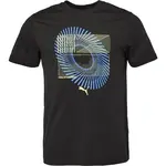 Puma GRAPHIC CIRCULAR TEE Pánské triko, černá, velikost