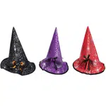Set karneval - Klobouk čarodějnický s pavoukem 32x30 cm