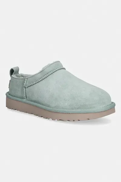 Semišové papuče UGG W Classic Micro