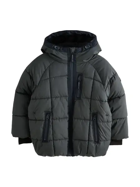 Next Zimná bunda  tmavosivá