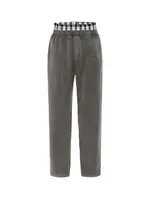 Dandalo Nohavice  čadičová / čierna / biela