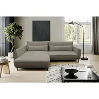 MID.YOU ROHOVÁ SEDAČKA, textil, béžová