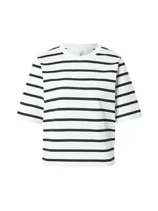 ONLY Tričko 'ONLSOPH'  čierna / biela