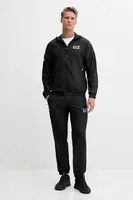 Tepláková souprava EA7 Emporio Armani černá barva