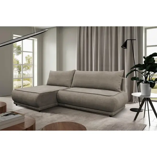 MID.YOU ROHOVÁ SEDAČKA, textil, béžová