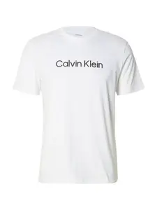 Calvin Klein Tričko '30S'  striebornosivá / čierna / biela