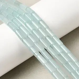 Natural White Jade Beads Strands