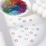 500Pcs 10 Colors Aluminum Jump Rings